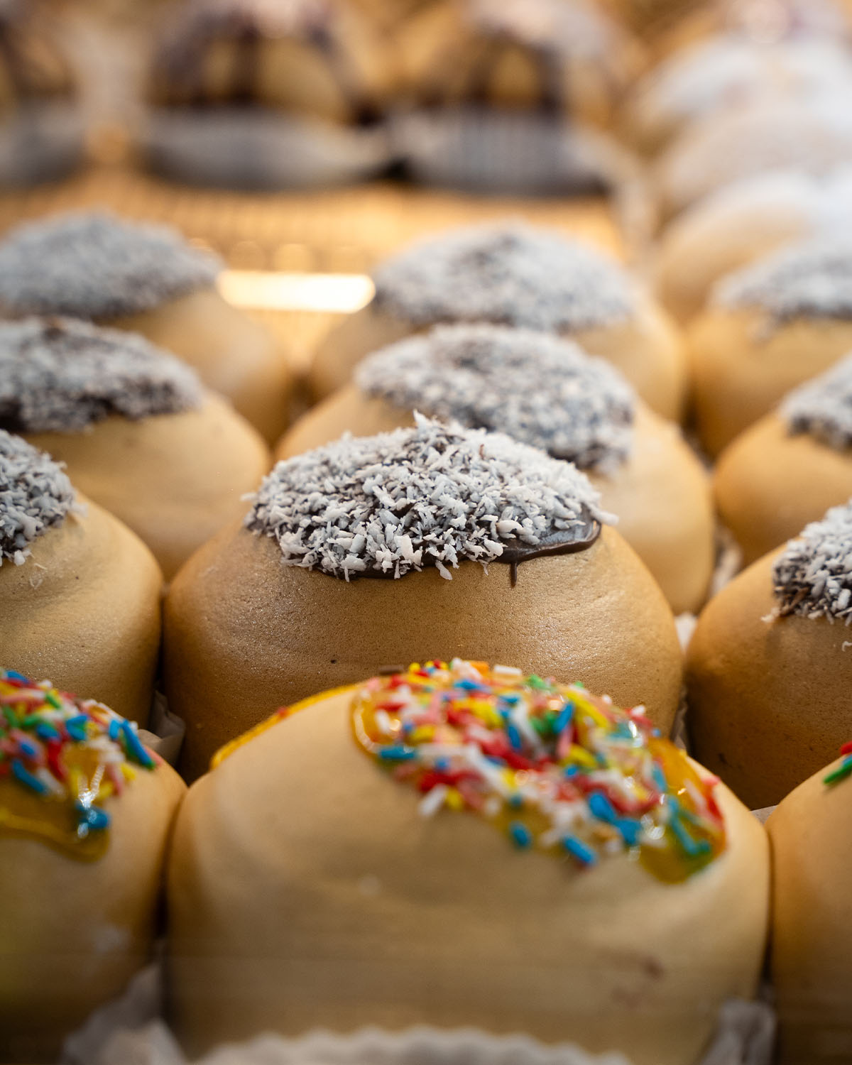 dolci tipici siciliani in primo piano